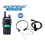 8w Radio Baofeng Uv-82 Hp Vhf/uhf Bi Banda + Micro Acústico
