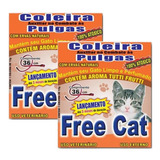 Combo 2 Coleira Anti Pulgas Gatos Free Cat - Envio Rápido