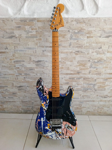 Guitarra Eléctrica Faim Stratocaster Con Floyd Rose Usada