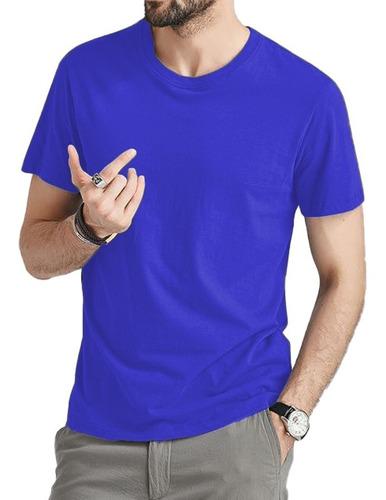 Remera Lisa 100% Algodón Peinado Premium-excelente Calidad