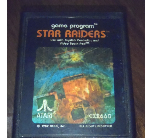 Star Raiders  Cartucho Atari 2600 Funcionando