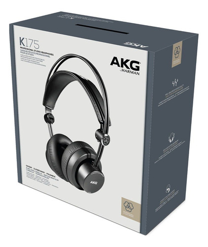 Auriculares Cerrados Akg K175 Estudio Profesional Cuota