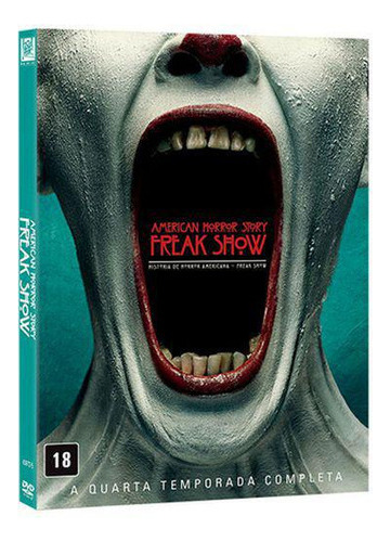 Dvd American Horror Story Freakshow 4ª Temporada - 4 Discos