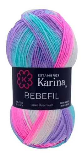 Estambre Bebefil Matizado Ovillo De 100grs Estambre Erika | MercadoLibre