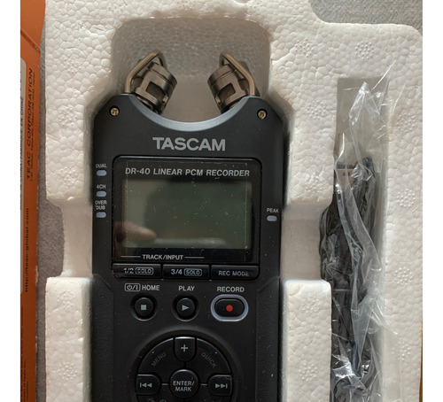 Grabador De Audio Digital Tascam Dr-40x, Como Nueva