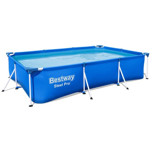 Pileta Estructural Rectangular Steel Pro 4000l 56404 Bestway