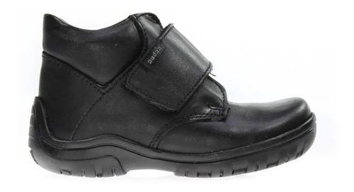 Calzado Zapato Bota Niño Audaz 80700-a Negro Escolar Casua