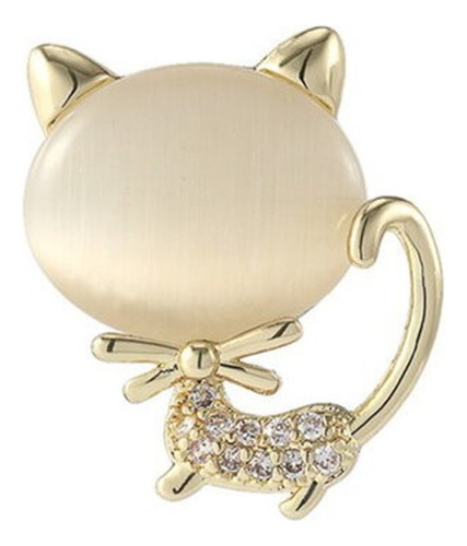 Broche Prendedor Gato  Regalo Joyas