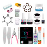 Kit Acessórios De Unha Alongamento Para Iniciantes Gel Prime