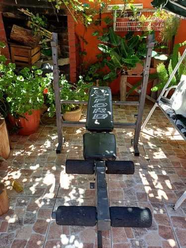 Maquina Multiuso Para Abs, Pecho Con Soporte Para Pesas