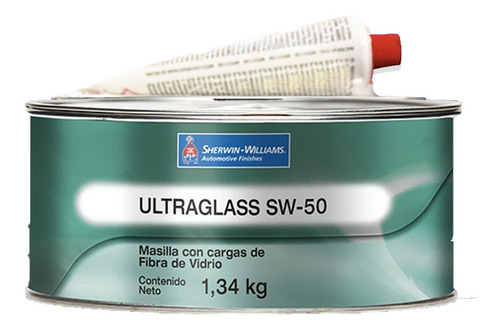 Masilla Automotriz Ultra Glass Sw-50 Sherwin Williams 1.3 Kg