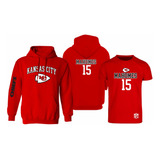 Kit De Sudadera + Playera Mod Kansas City Chiefs Mahomes 15