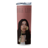 [ Termo Skinny Tumbler 20 Oz ] Dua Lipa Flor 