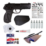 Pistola Blowback Gamo Pt-85 Co2 Funda Bbs 4.5mm .177 Xchws P