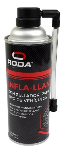 Infla Llantas Con Sellador 3.50 G Roda