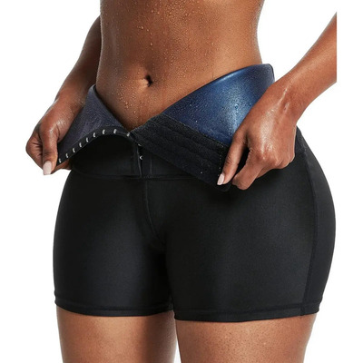 Short Faja Reductora Quema Grasa Deportivo Correr 501 Gyk Color Negro con Azul Talla S\u002FM ( 5 - 7 ) | Envío gratis