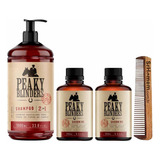 Kit Shampoo 1l E 2x Grooming Peaky Pente Duplo Don Alcides