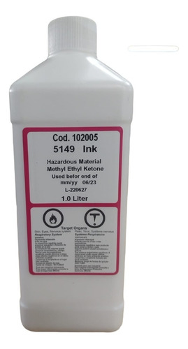 Tinta Industrial Blanca 5149 Impresoras Imaje S4 S8 9040