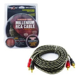 Cable 2x2 Rca 5 Metros Para Amplificación De Audio Auto