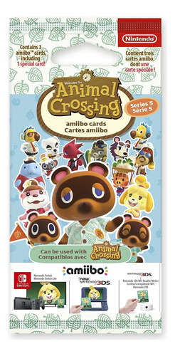 Amiibo Animal Crossing 100 Tarjetas Envio Gratis