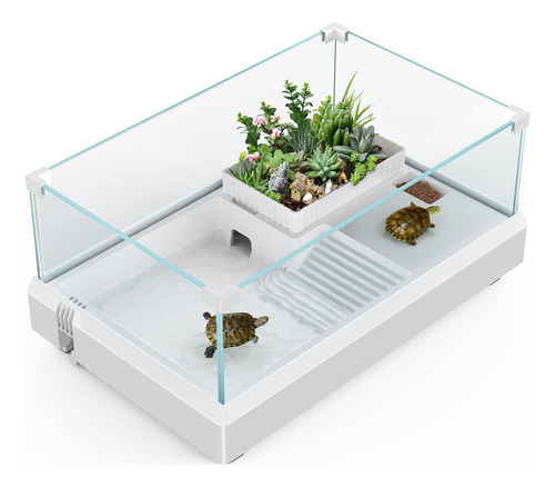 Acuario De Tanque De Tortuga De Cristal, Terrario De Reptile