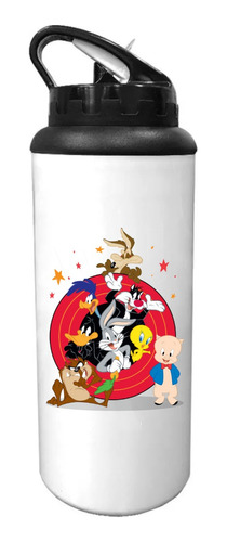Botella Deportiva Hoppy Personalizado Looney Tunes