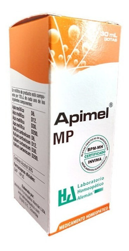 Apimel Mp Gotas 30 Ml - Lha - Kg a $1487