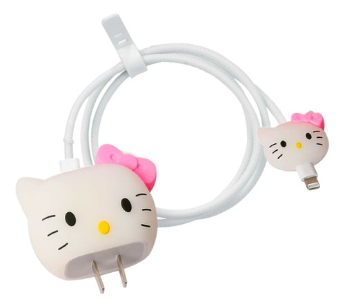 Protector Cargador Hello Kitty Funda 3d Smartphone Tipo C
