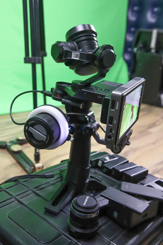 Dji Osmo X5 Raw, Follow Focus, Tela 5,5 Dji, 2 Lentes, 6 Bat