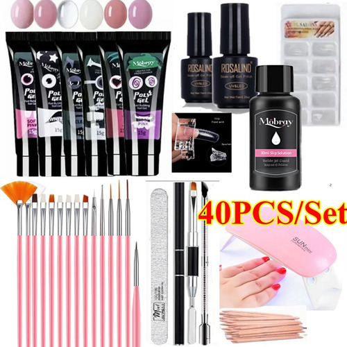 Kit Para Uñas Acrilicas Profesional Completo