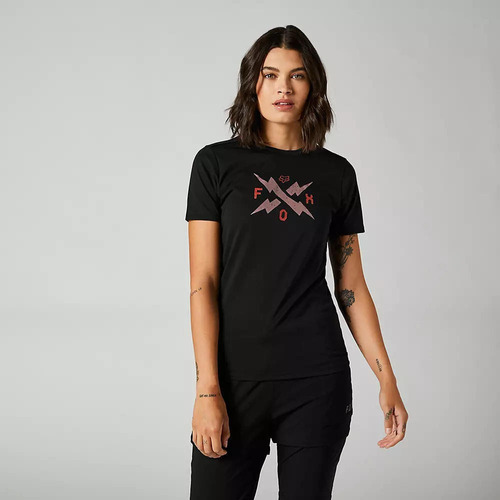 Polera Lifestyle Mujer Calibrated Negro Fox