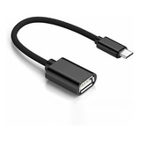 Cable Otg Tipo C Adaptador Usb Para Pendrive Mouse Teclado 