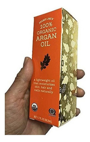 Aceite De Argan 100% Organico De Trader Joe 1.7 Oz - Un Ace