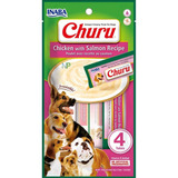 Snack Premio Perro Inaba Ciao Churu Pollo Salmón (56gr). Np