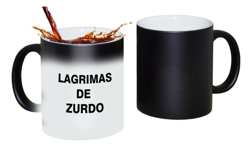 Taza De Cerámica Mágica Lagrimas De Zurdo Con Caja