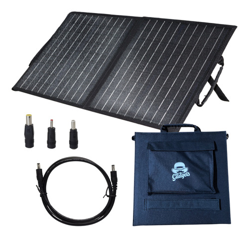 Panel Solar 40w Usb Dc Policristalino Portatil Plegable