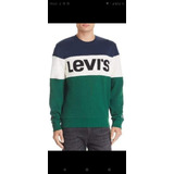 Buzo Levi's Color-block Logo-embroidered Sweatshirt Men 