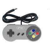 Controle Universal Compativel Nintendo Snes Usb Kp-3124