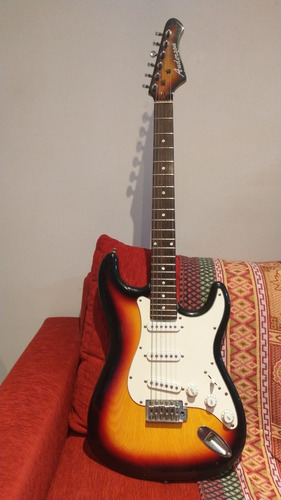 Super! Guitarra Stratocaster Sunsburst Anderson Permuto