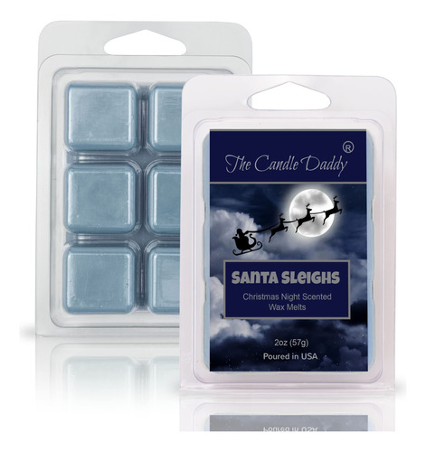 The Candle Daddy Santa Sleighs - Cera Aromatica De Noche De