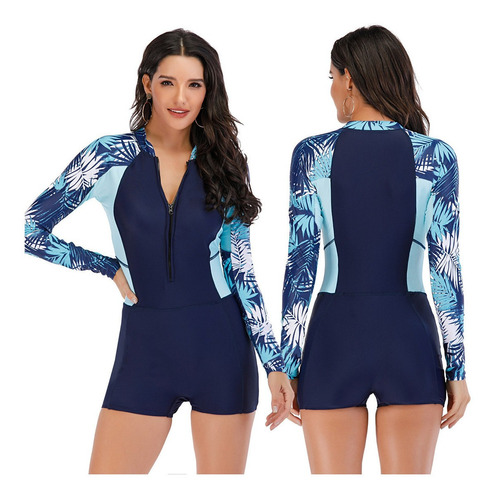 Ropa De Surf De Manga Larga Para Mujer Ropa De Sol