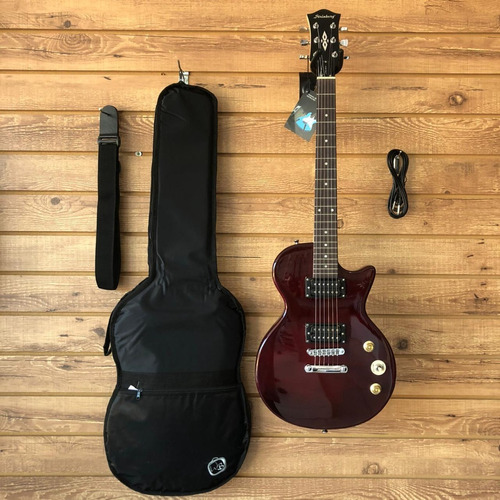 Guitarra Strinberg Les Paul Lps200 Com Capa Alça E Cabo