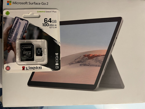 Microsoft Surface Go 2 64gb Platino Y 4gb Ram Windows 10