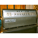 Ampeg Svt 300w 1973 Original Black Line No Reed Real Vintage