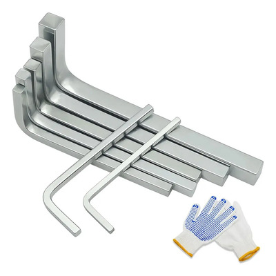 Conjunto De Chave Quadrada De 7 Peças, Kit De Chave Quadrada