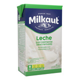 Leche Parcialmente Descremada Larga Vida Milkaut 1 Lt