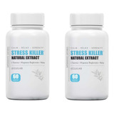 Stress Killer Suplemento Magnesio Bisglicinato + Teanina X 2