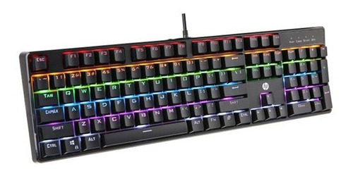  Teclado Gamer Mecánico Hp Rgb Gk320