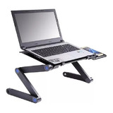 Mesa Portátil Plegable Ajustable Laptop Con  Ventilador