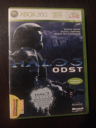 Halo 3 Odst Xbox 360 Original 
